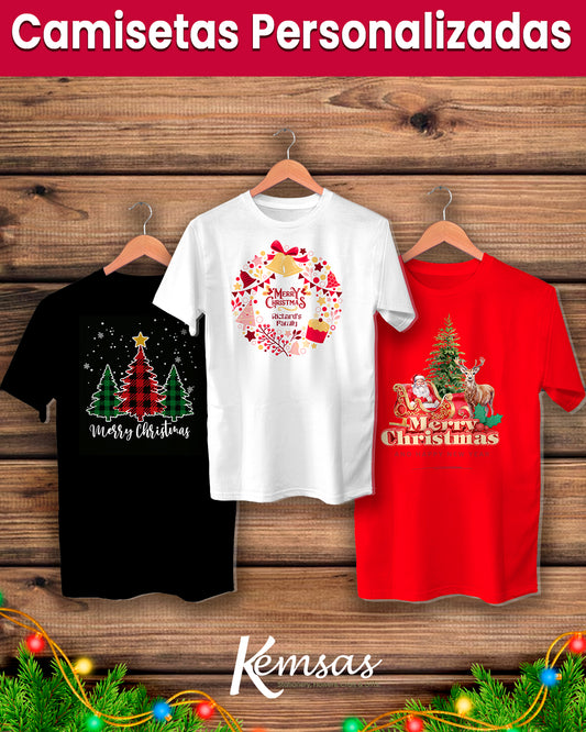 👕 Camisetas Personalizadas Navideñas