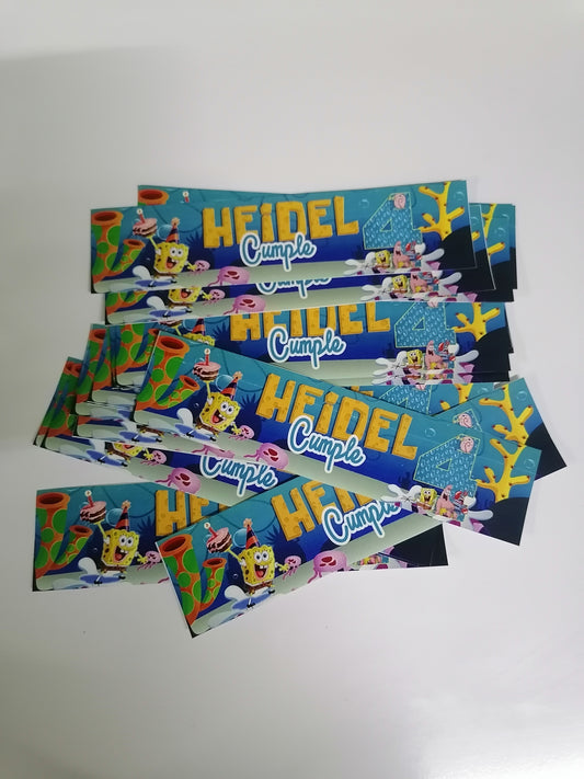 Stickers para agua